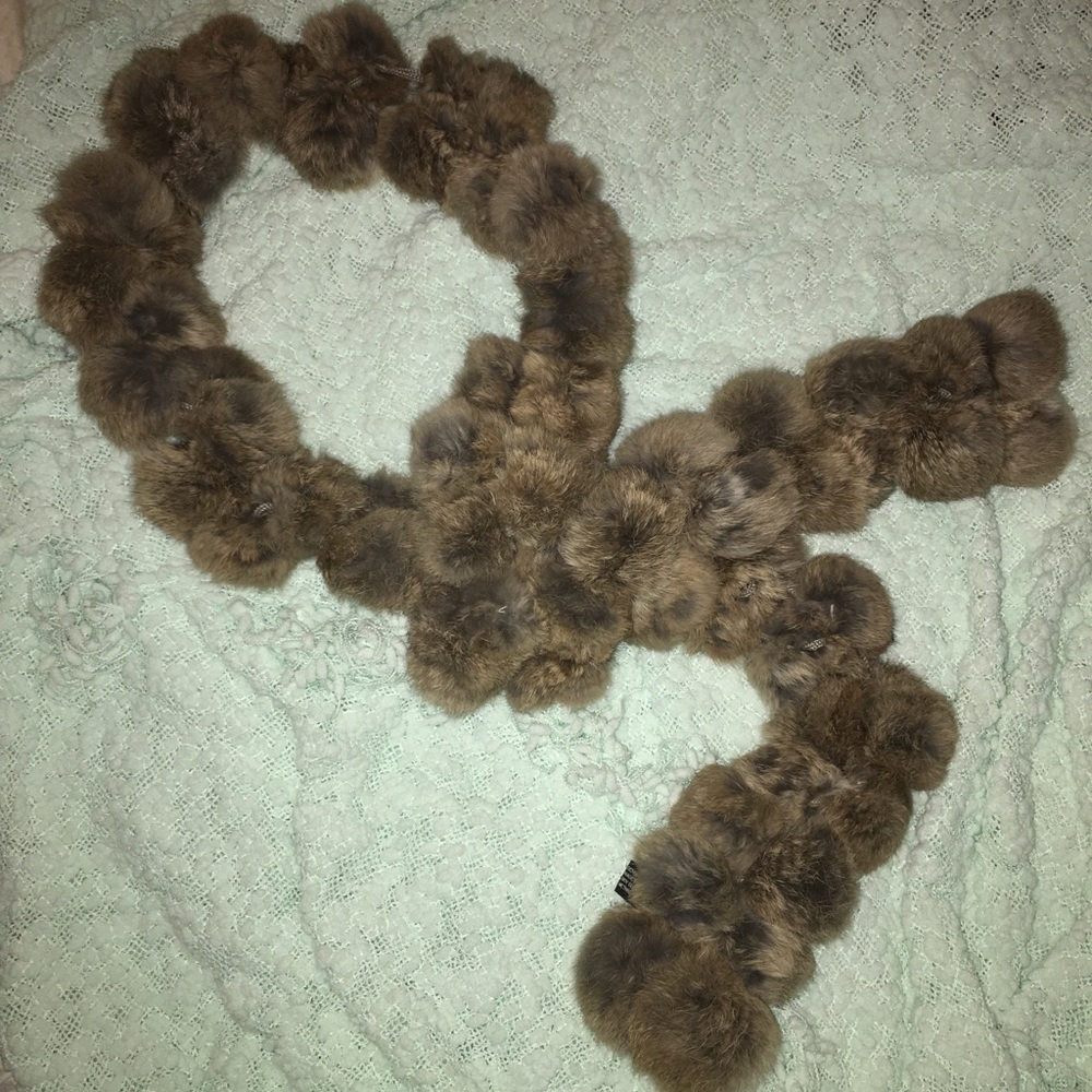 Rabbit Fur Scarf (REAL)